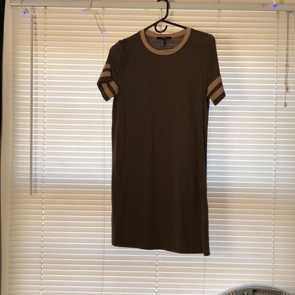 Forever 21 Army green casual dress